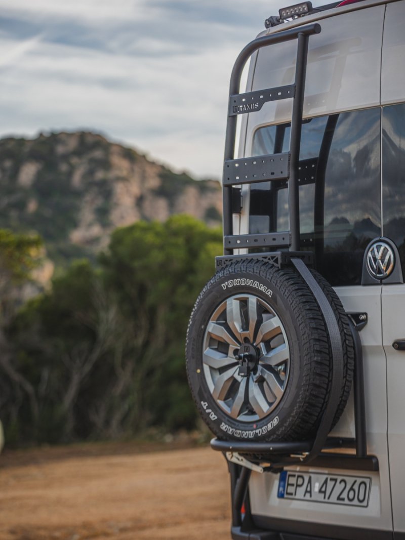 bagażnik na tylne drzwi  vanilla z drabinką 