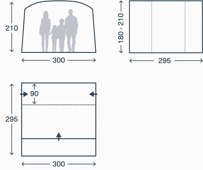 Przedsionek KAMPA Traverse