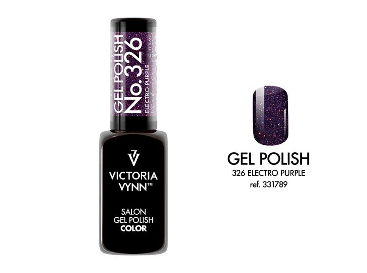  Victoria Vynn Salon Gel Polish COLOR kolor: No 326 Electro Purple