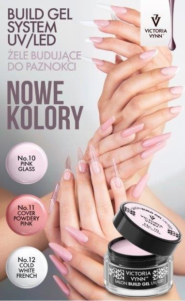  BUILD GEL -   Żel budujący 50ml No.011 Cover Powdery Pink