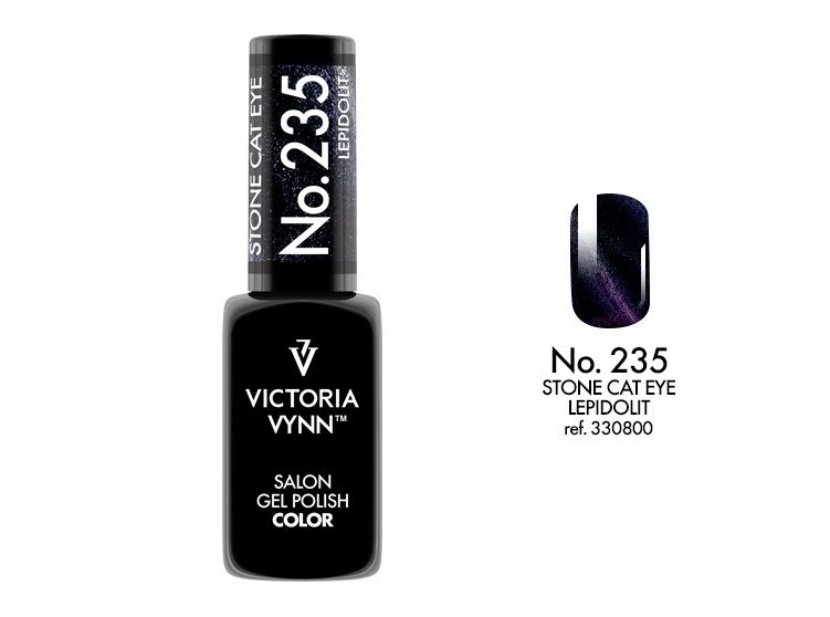  Victoria Vynn Salon Gel Polish COLOR kolor: No 235 Lepidolit Stone Cat Eye
