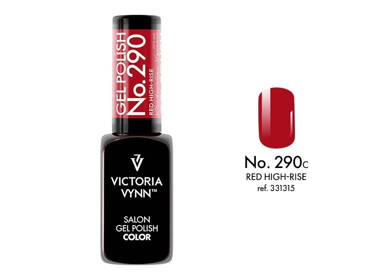 Victoria Vynn Salon Gel Polish COLOR kolor: No 290 Red High-Rise
