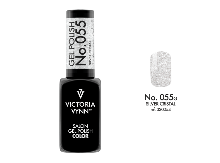  Victoria Vynn Salon Gel Polish COLOR kolor: No 055 Silver Cristal
