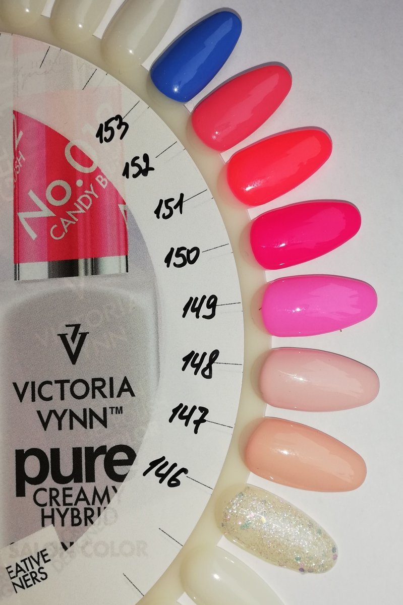  Kremowy Lakier Hybrydowy PURE kolor:  No 148 Pink Astromeria