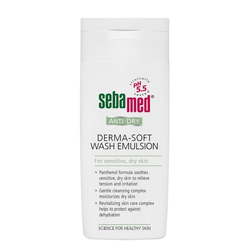 Sebamed Derma-Soft Wash Emulsion emulsja do mycia twarzy 200ml