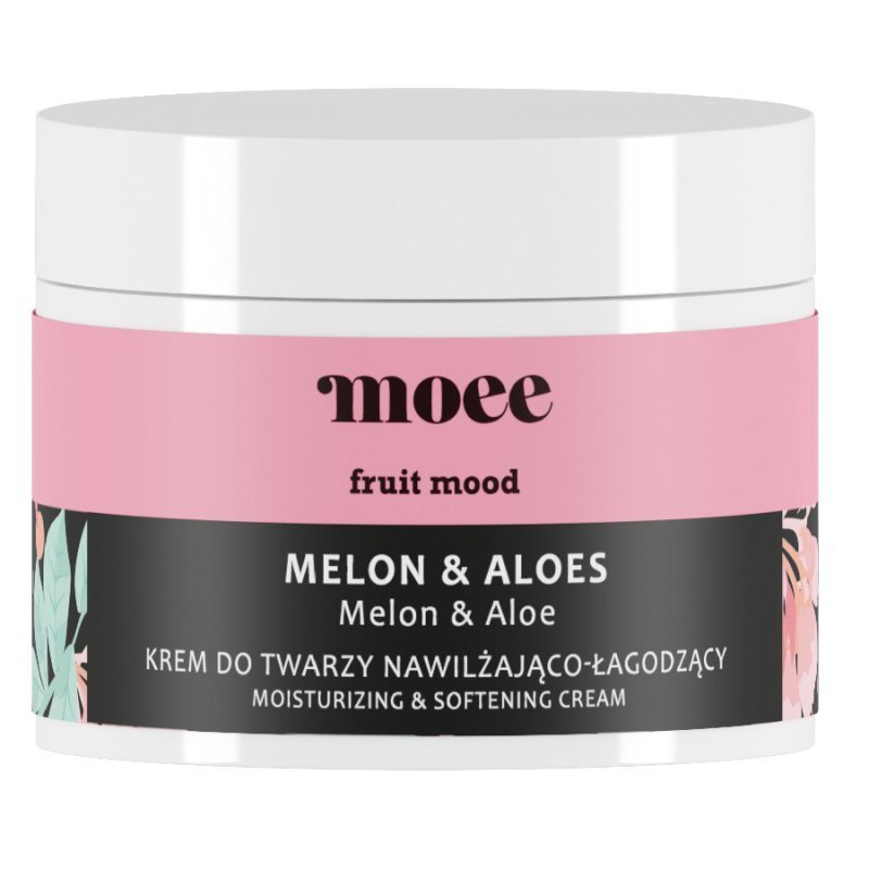 Moee Fruit Mood nawilżająco-łagodzący krem do twarzy Melon &amp; Aloes 50ml