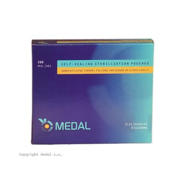 TOREBKI DO STERYLIZACJI MEDAL 57x100 