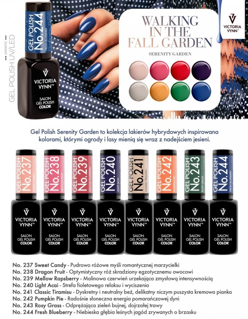  Victoria Vynn Salon Gel Polish COLOR kolor: No 240 Light Acai