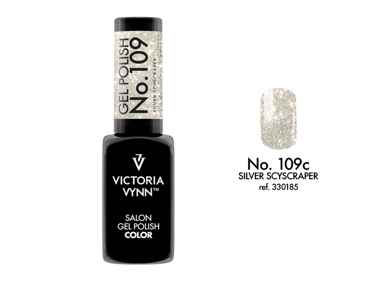  Victoria Vynn Salon Gel Polish COLOR kolor: No 109 Silver Scyscraper