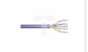 Kabel teleinformatyczny U/UTP kat. 6 LS0H drut fioletowy B2ca DK-1616-VH-5 /500m/