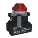 Lampka sygnalizacyjna 22mm czerwona 24-230V AC/DC W0-LDU1-L22WD C