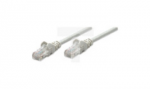 PATCH CORD CAT5E UTP 1,0M SZARY 100 MIEDŹ