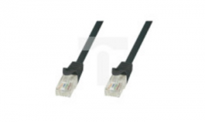 Kabel krosowy PATCH CORD CAT5E U/UTP 0,5M czarny soho CCA TLY 024070