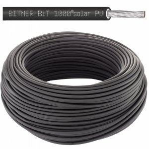 Kabel fotowoltaiczny BiT 1000 solar PV 1x6 1/1kV czarny S68351 /bębnowy/