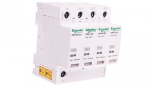 Ogranicznik przepięć typ 2 + typ 3 4P 8kA 1,1kV 350V ze stykiem pomocniczym iPRD A9L08601