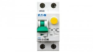 Wyłącznik różnicowo-nadprądowy 2P 6A C 0,03A typ AC PKNM 6/1N/C/003-MW 236017