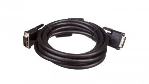 Kabel połączeniowy DVI-D Dual Link Typ DVI-D(24+1)/DVI-D(24+1), M/M czarny 3m AK-320101-030-S