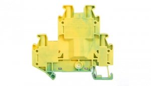 Złączka szynowa ochronna 2-piętrowa 4mm2 zielono-żółta Ex UTTB 4-PE 3044759