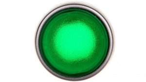 Przycisk sterowniczy 22mm zielony 1Z 1R z samopowrotem z podświetleniem ST22-KLZ-11-230-LEDAC