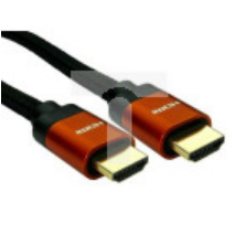 2m 8K HDMI M-M 28awg Copper/Orange Alumi