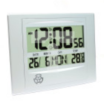 Zegar alarm clock with temperature [44377] PZACH104