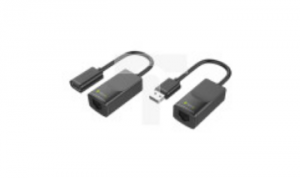 Przedłużacz Extender USB do 60m po kablu sieciowym RJ45, TLY 103199