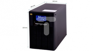 Zasilacz awaryjny UPS Orvaldi VT1K on-line Tower 1000VA/900W czysta sinusoida VWPP1K