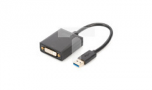 Adapter graficzny DVI 1080p FHD na USB 3.0, aluminiowy DA-70842