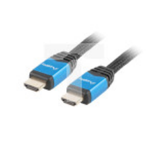 Kabel HDMI Highspeed with Ethernet Premium 4K/Ultra HD 1m CA-HDMI-20CU-0010-BL