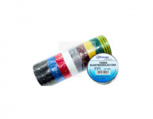 Taśma elektroizolacyjna PCW (zestaw 10 rolek 19mm x 20m x 0,13mm) rainbow - CV1(EP-1920)RBW10 - EP-239223
