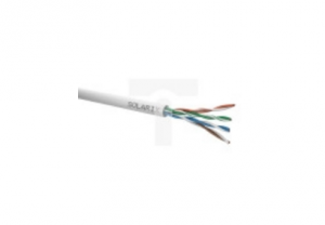 Kabel instalacyjny Solarix CAT5E UTP PVC Eca 1000m/szpula SXKD-5E-UTP-PVC