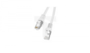 Kabel krosowy patchcord F/UTP kat.6 1,5m biały