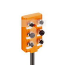 Koncentrator aktuator/sensor górne porty 6-portowy gniazda M12 4-pinowe ASB 6 5-4-330/5 M