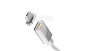 Kabel micro USB magnetyczny srebrny Maclean Energy MCE160