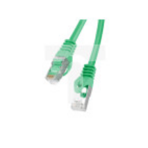 Kabel krosowy patchcord F/UTP kat.6 0,5m zielony