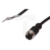 Kabel konfekcjonowany jednostrony złącze M12 żeńskie 4-pinowe proste wolny koniec przewodu 4x0,34mm² 5m PUR 250V -30-90 stC IP67