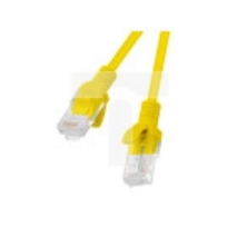 Kabel krosowy patchcord U/UTP kat.5e 30m żółty