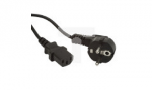 Kabel zasilający CEE 7/7 - IEC 320 C13 5m VDE czarny CA-C13C-11CC-0050-BK