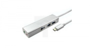 USB Type C M - 3 x USB 3.0 A F &amp 1 x 3.5