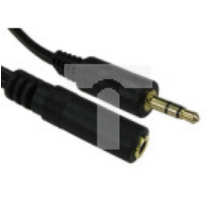 Kabel Jack audio, złącze A: Stereo, złącze B: Stereo, 10m