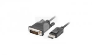 Kabel adapter DisplayPort 1.2 / DVI-D 3m czarny DUAL LINK LANBERG