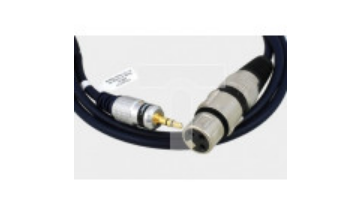 Kabel mikrofonowy gniazdo XLR/wtyk Jack 3,5 stereo MK21 5m