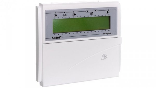 Manipulator LCD z czytnikiem zbliżeniowym /zielone podświetlenie/ INTEGRA INT-KLCDR-GR