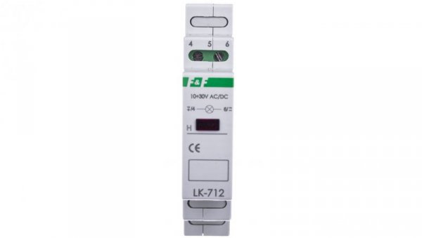 Lampka modułowa czerwony 10-30V AC/DC LK-712R-10-30V