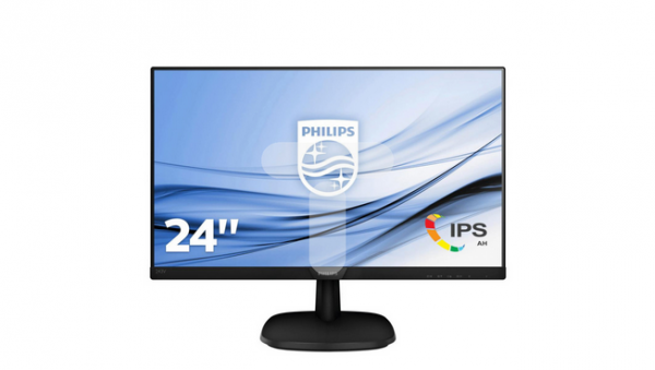 Monitor Philips 243V7QDAB/00 (23,6 IPS/PLS FullHD 1920x1080 HDMI, VGA kolor czarny)