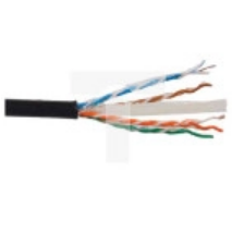 Kabel teleinformatyczny securityNET U/UTP kat.6 PE zewnętrzny żelowany /500m/ SEC6UTPG