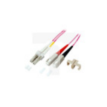 Kabel krosowy patchcord światłowodowy OM4 50/125 MM LC-SC Duplex 2m / EFB