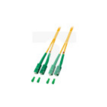 Kabel krosowy / Patchcord światłowodowy OS2 9/125 SM SC/APC-SC/APC Dpx 20m / EFB