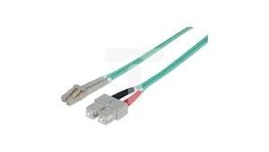Kabel krosowy Patchcord światłowodowy OM3 50/125 MM LC-SC Duplex 2m INT 750158