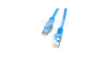 Kabel krosowy patchcord F/UTP kat.6 0,5m niebieski
